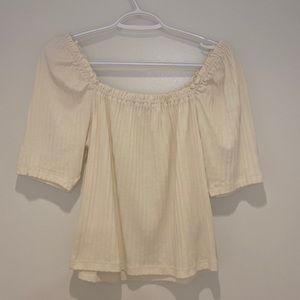 Madewell Peasant Top